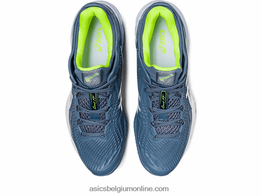 rechtbank ff 3 oc V6HXR2546 staalblauw/wit Asics
