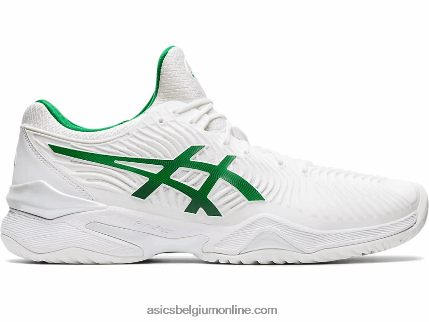 rechtbank ff novak V6HXR22063 wit/groen Asics