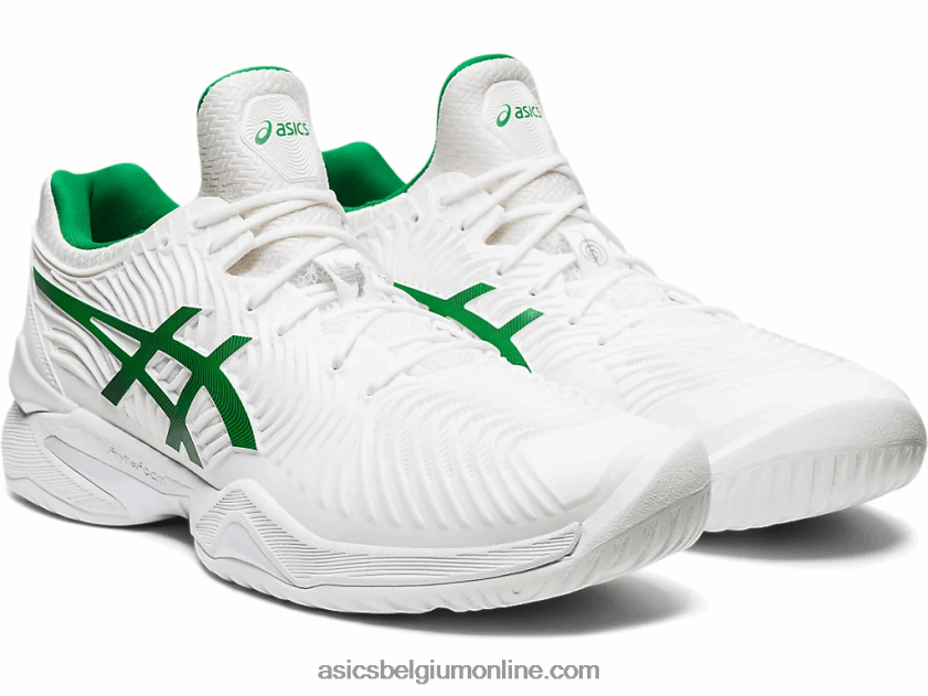 rechtbank ff novak V6HXR22063 wit/groen Asics
