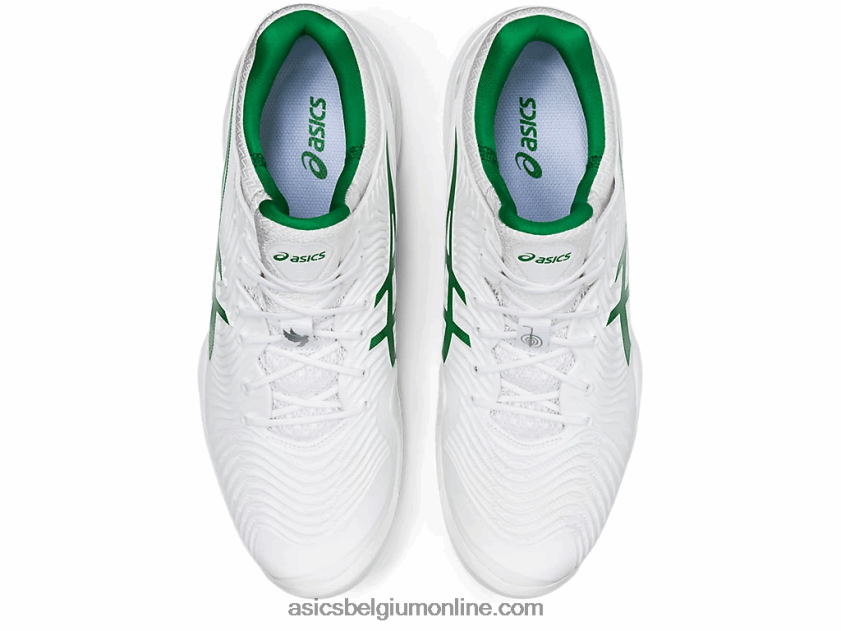 rechtbank ff novak V6HXR22063 wit/groen Asics
