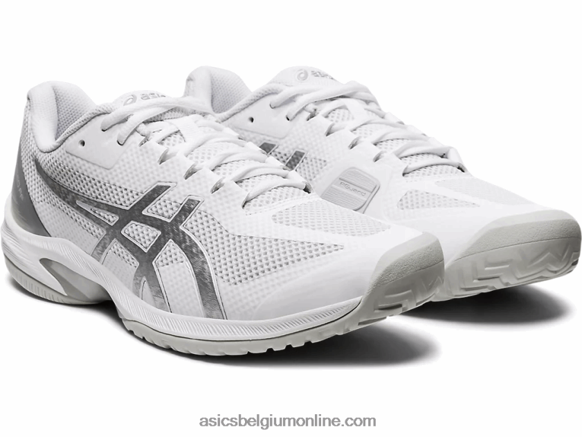 rechtbank snelheid ff V6HXR22009 wit/puur zilver Asics