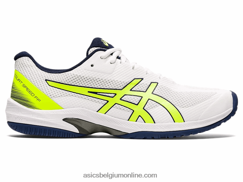 rechtbank snelheid ff V6HXR22054 wit/veiligheidsgeel Asics