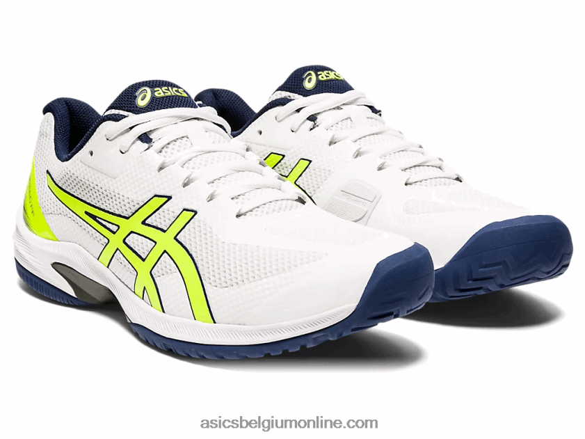 rechtbank snelheid ff V6HXR22054 wit/veiligheidsgeel Asics