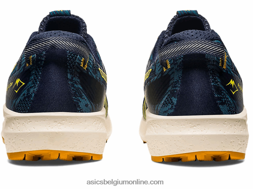fuji lite 3 V6HXR2624 inkt groenblauw/goudgeel Asics
