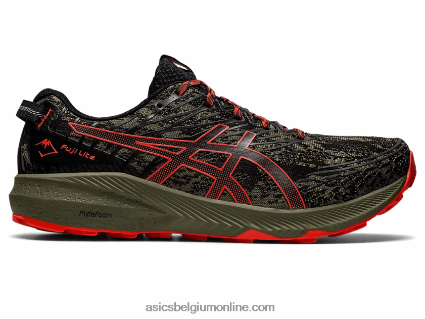fuji lite 3 V6HXR2735 mantelgroen/cherrytomaat Asics