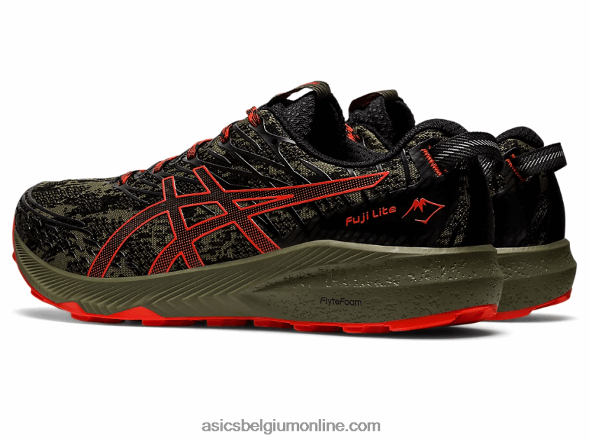 fuji lite 3 V6HXR2735 mantelgroen/cherrytomaat Asics