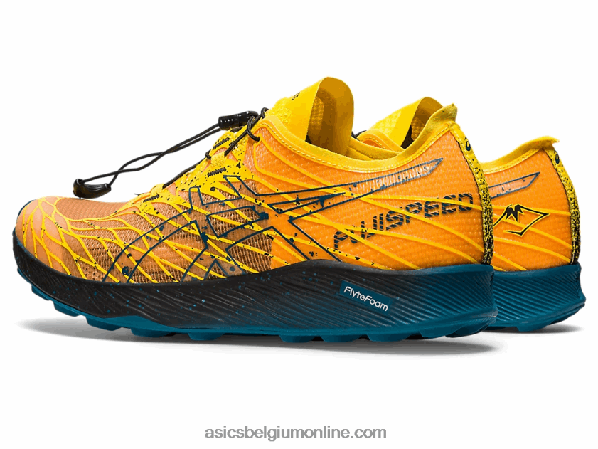 fujisnelheid V6HXR2636 goudgeel/inktgroen Asics