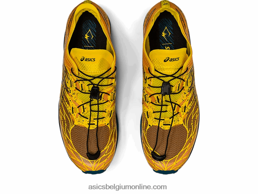 fujisnelheid V6HXR2636 goudgeel/inktgroen Asics