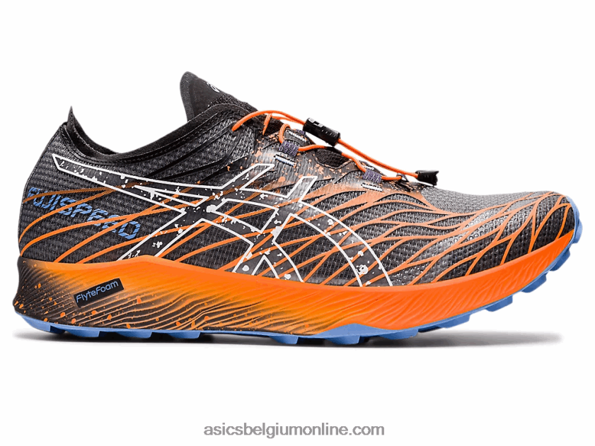 fujisnelheid V6HXR2638 zwart wit Asics