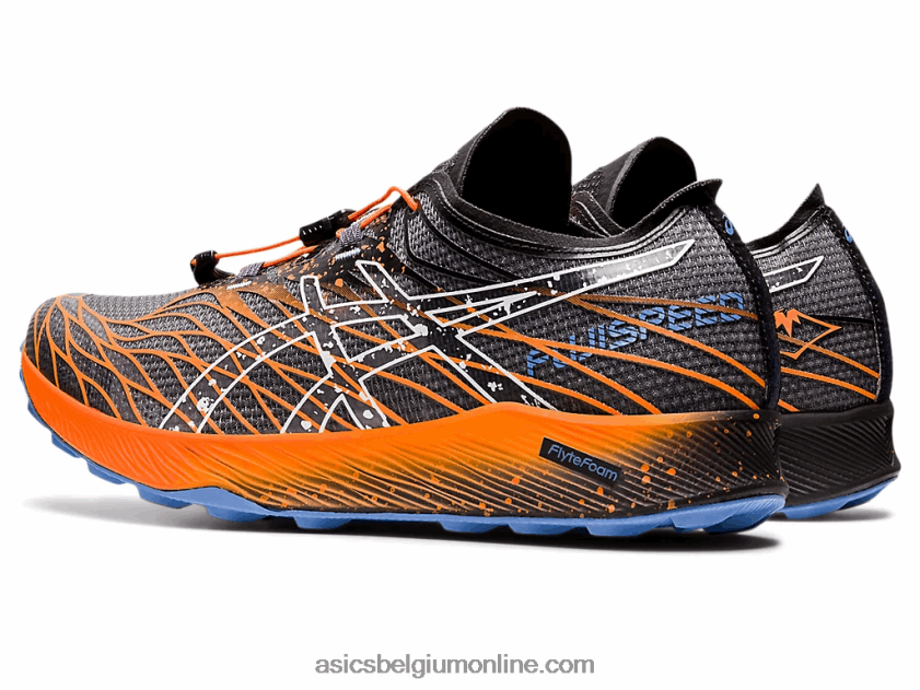 fujisnelheid V6HXR2638 zwart wit Asics