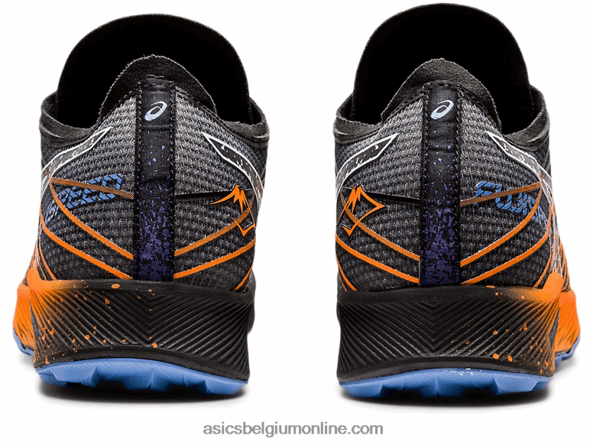fujisnelheid V6HXR2638 zwart wit Asics