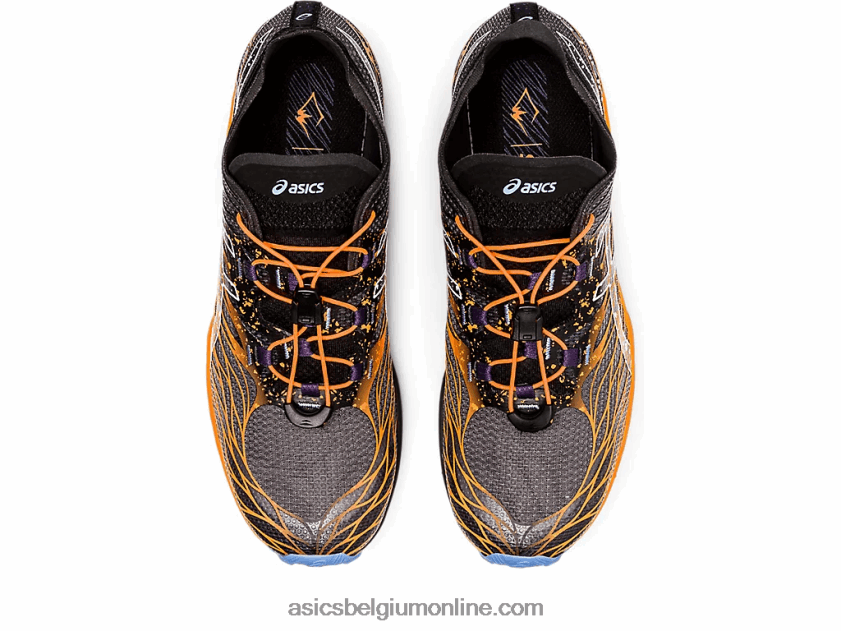 fujisnelheid V6HXR2638 zwart wit Asics