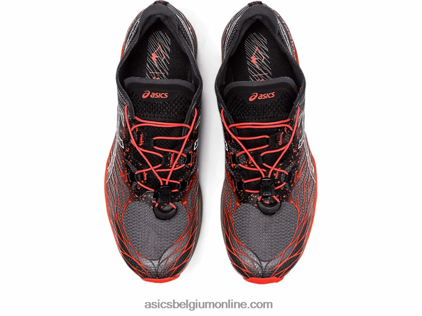 fujisnelheid V6HXR2976 zwarte/cherrytomaat Asics