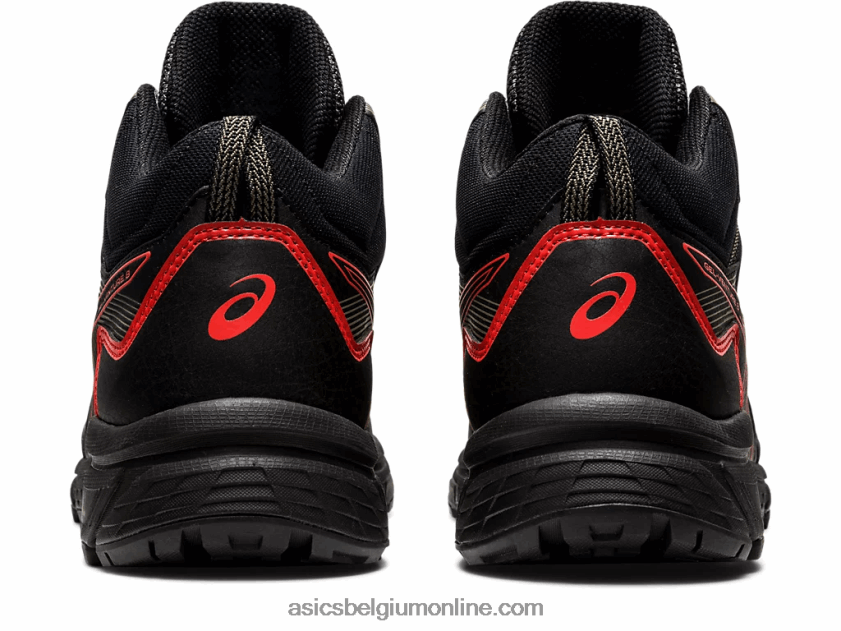 gel-onderneming 8 mt V6HXR2726 zwarte/cherrytomaat Asics