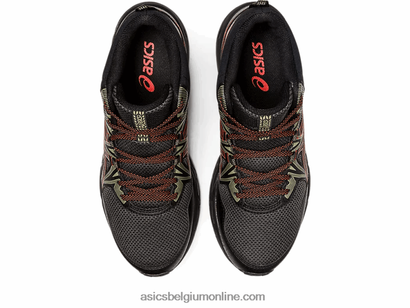 gel-onderneming 8 mt V6HXR2726 zwarte/cherrytomaat Asics