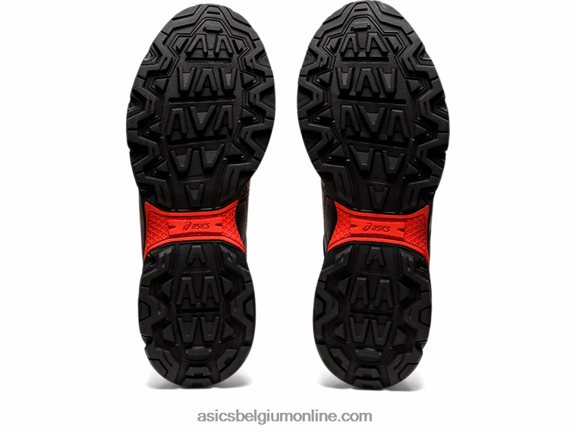 gel-onderneming 8 mt V6HXR2726 zwarte/cherrytomaat Asics