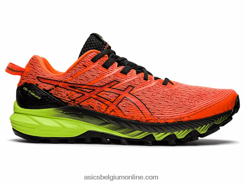gel-trabuco 10 V6HXR21456 schokkend oranje/zwart Asics