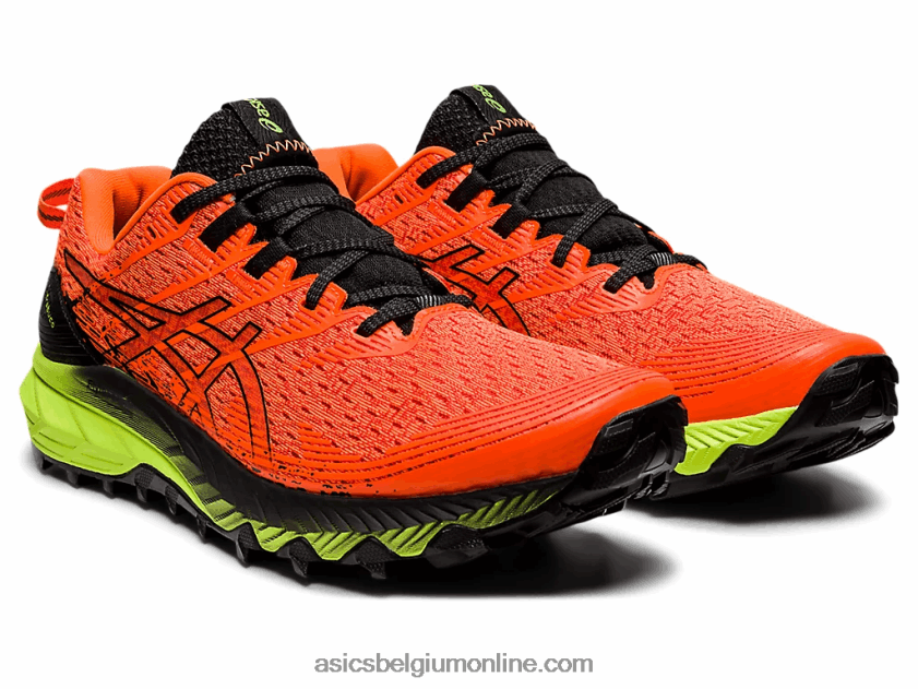 gel-trabuco 10 V6HXR21456 schokkend oranje/zwart Asics