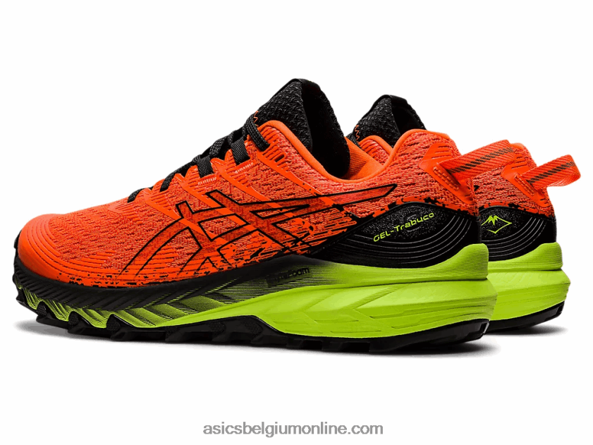 gel-trabuco 10 V6HXR21456 schokkend oranje/zwart Asics