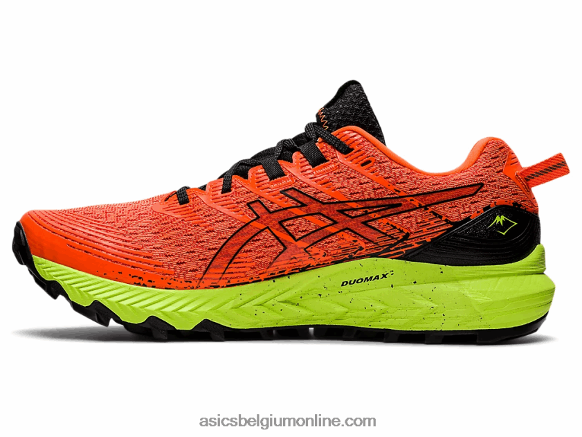 gel-trabuco 10 V6HXR21456 schokkend oranje/zwart Asics