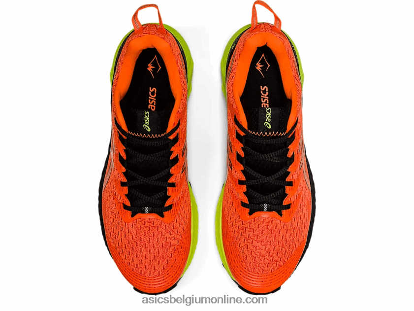 gel-trabuco 10 V6HXR21456 schokkend oranje/zwart Asics