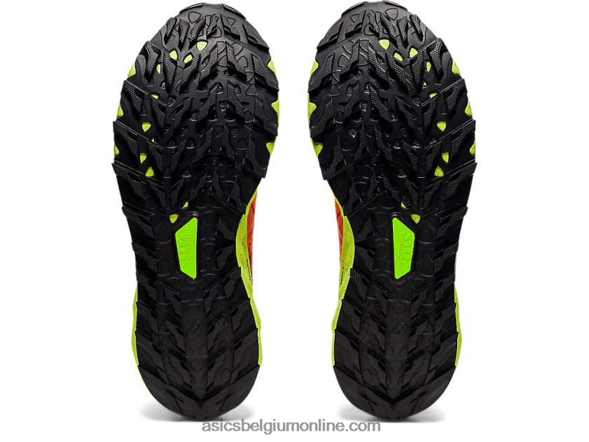 gel-trabuco 10 V6HXR21456 schokkend oranje/zwart Asics