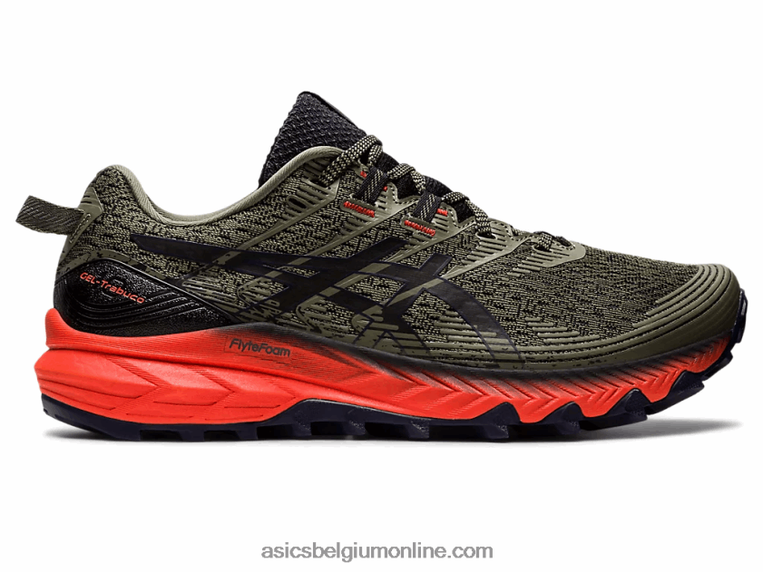 gel-trabuco 10 V6HXR2599 mantel groen/middernacht Asics