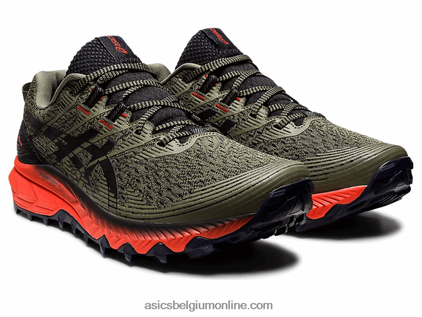 gel-trabuco 10 V6HXR2599 mantel groen/middernacht Asics