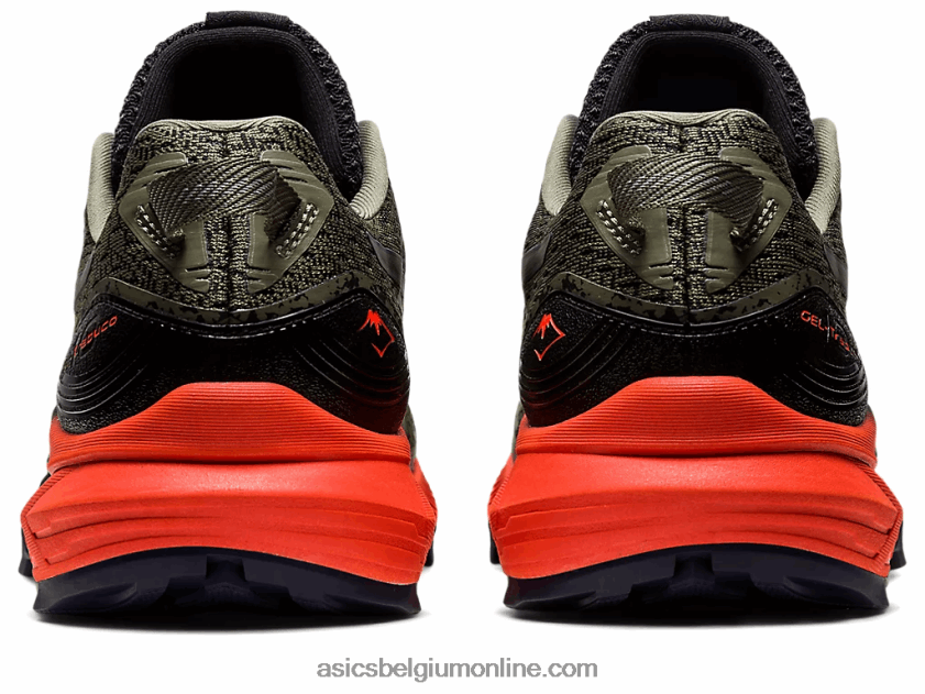 gel-trabuco 10 V6HXR2599 mantel groen/middernacht Asics