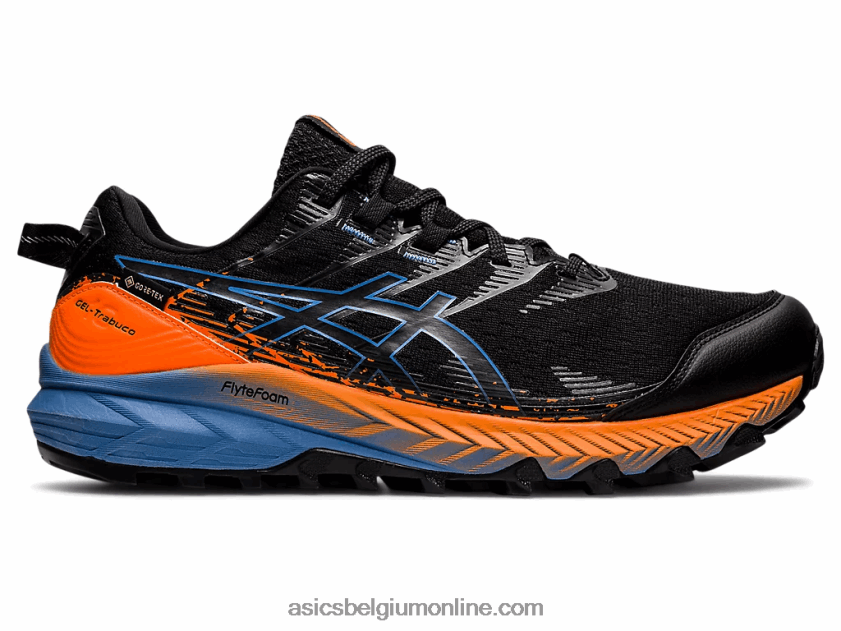 gel-trabuco 10 gtx V6HXR21152 zwart/blauw harmonie Asics