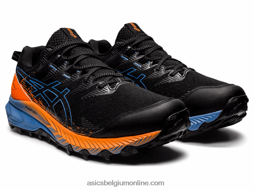 gel-trabuco 10 gtx V6HXR21152 zwart/blauw harmonie Asics