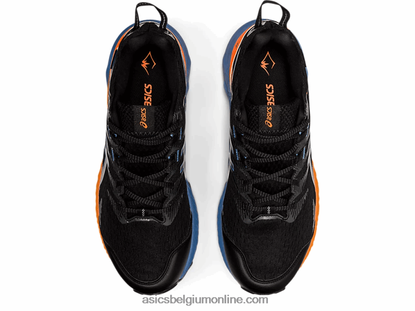 gel-trabuco 10 gtx V6HXR21152 zwart/blauw harmonie Asics