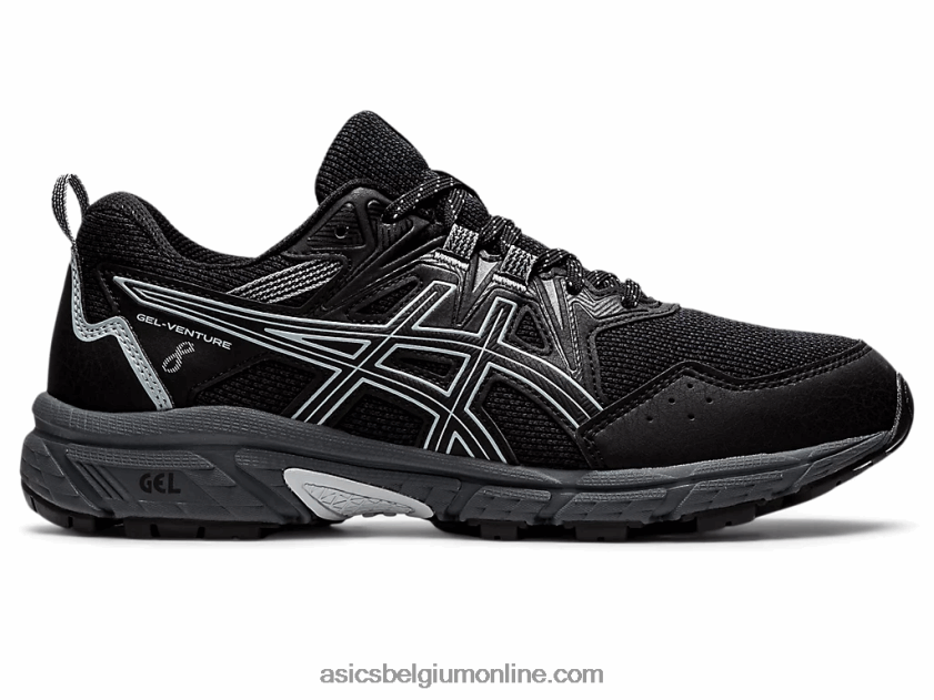 gel-venture 8(d) V6HXR21520 zwart/piemonte grijs Asics