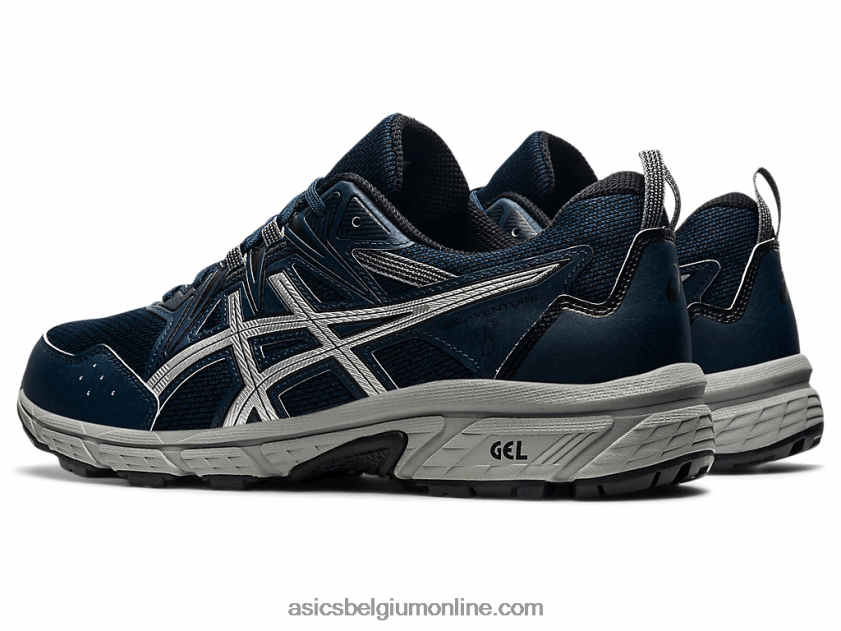 gel-venture 8 extra breed V6HXR21804 frans blauw/puur zilver Asics