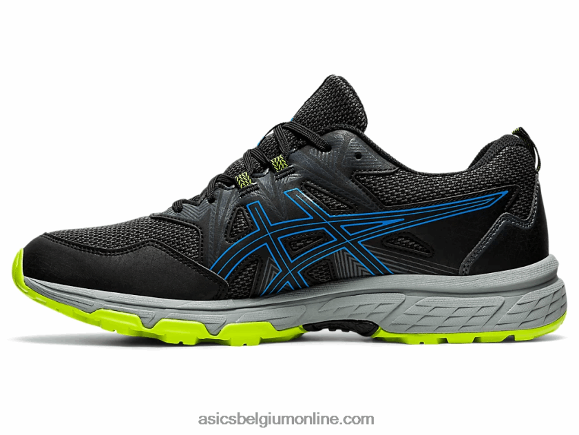 gel-venture 8 extra breed V6HXR21850 zwart/directoireblauw Asics