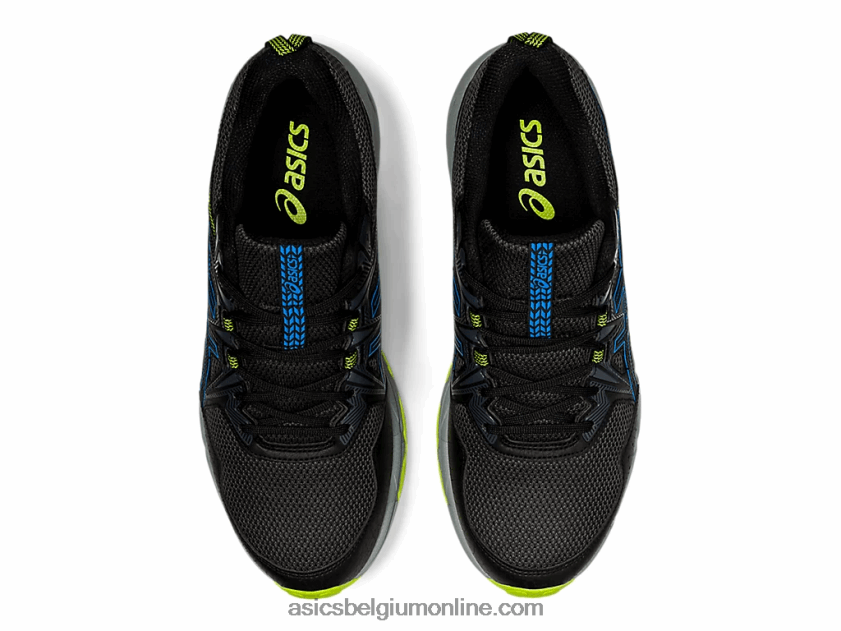 gel-venture 8 extra breed V6HXR21850 zwart/directoireblauw Asics