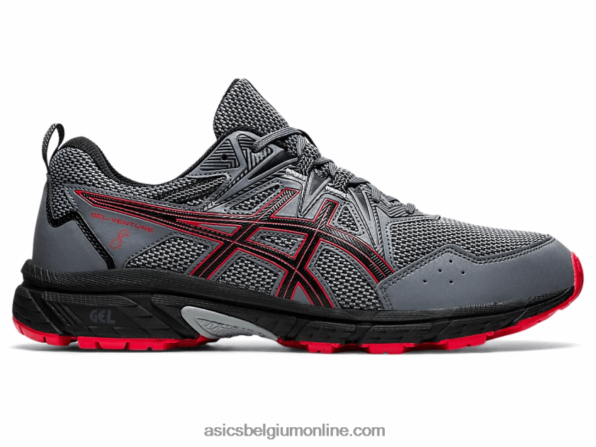 gel-venture 8 extra breed V6HXR21864 metropool/klassiek rood Asics