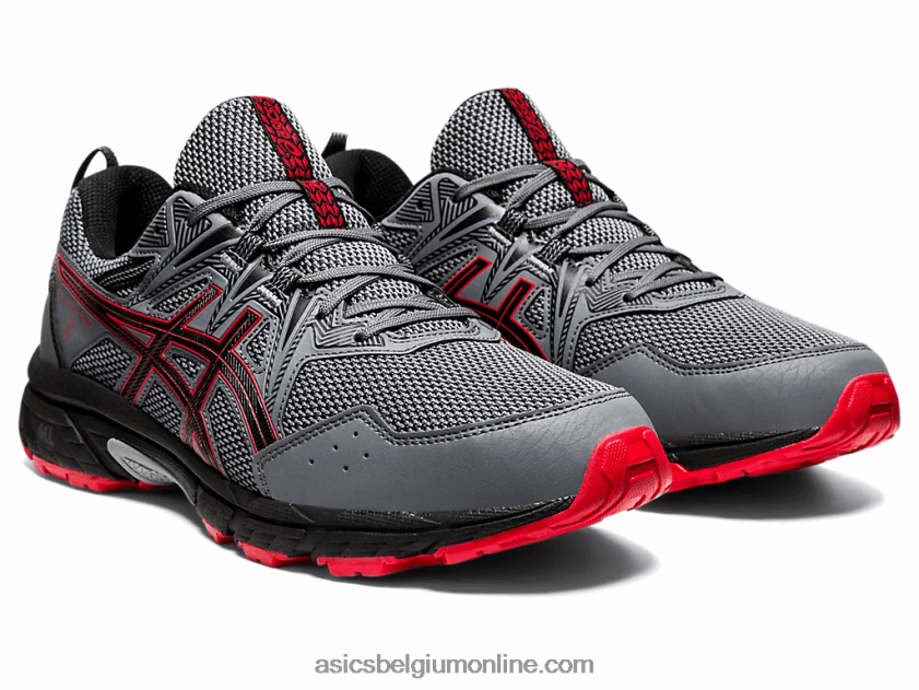 gel-venture 8 extra breed V6HXR21864 metropool/klassiek rood Asics
