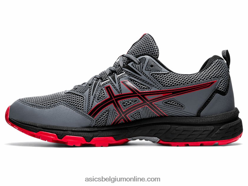 gel-venture 8 extra breed V6HXR21864 metropool/klassiek rood Asics