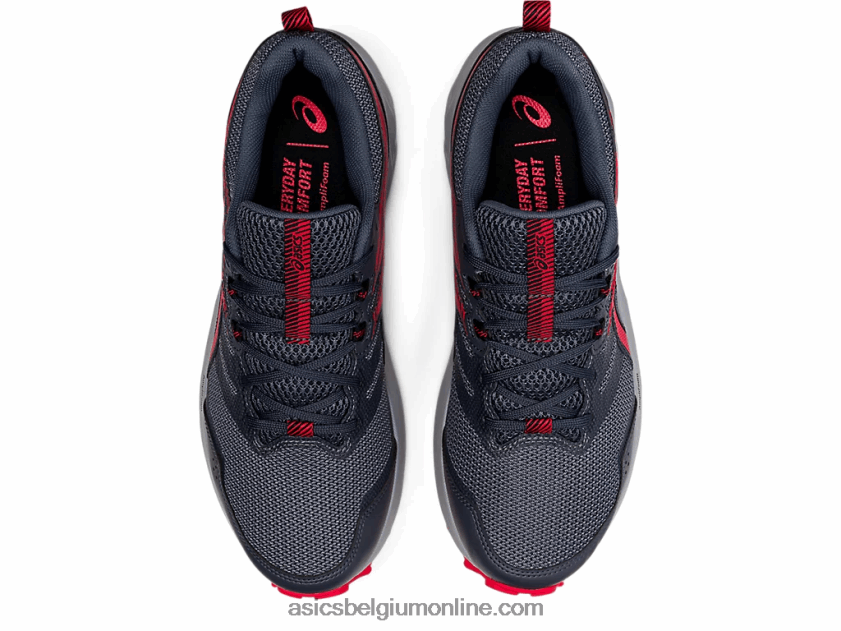 gelsonoom 6 V6HXR21777 bagagedrager grijs/elektrisch rood Asics