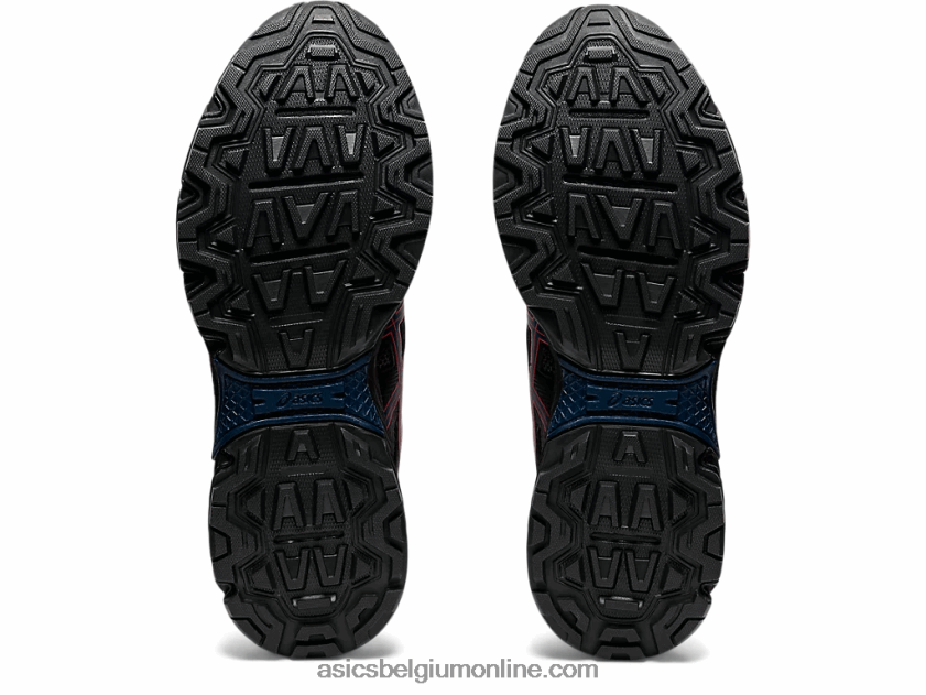gelventure 8 V6HXR21488 zwart/vurig rood Asics