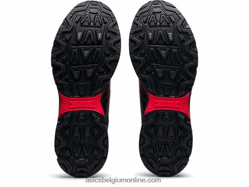 gelventure 8 V6HXR21621 zwart/elektrisch rood Asics