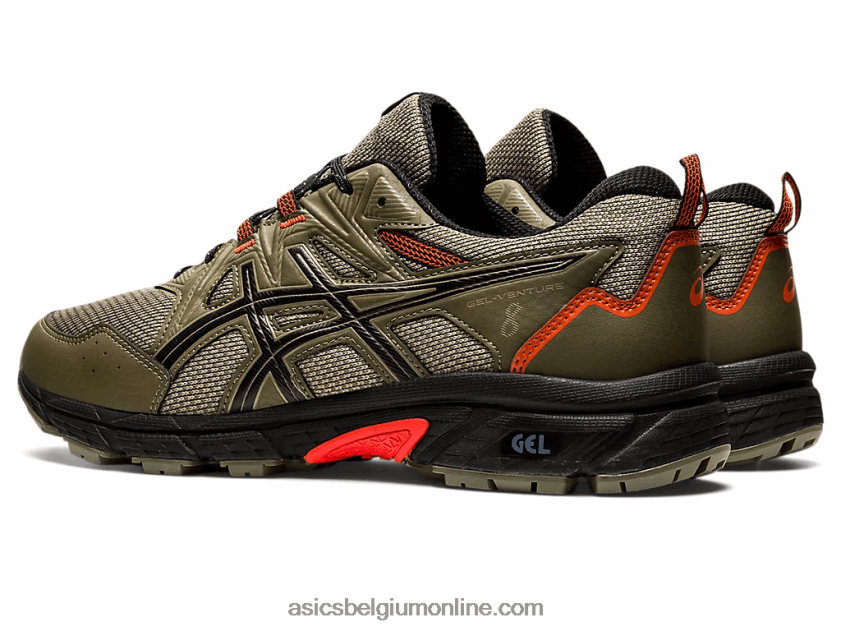 gelventure 8 V6HXR2924 mantel groen/zwart Asics