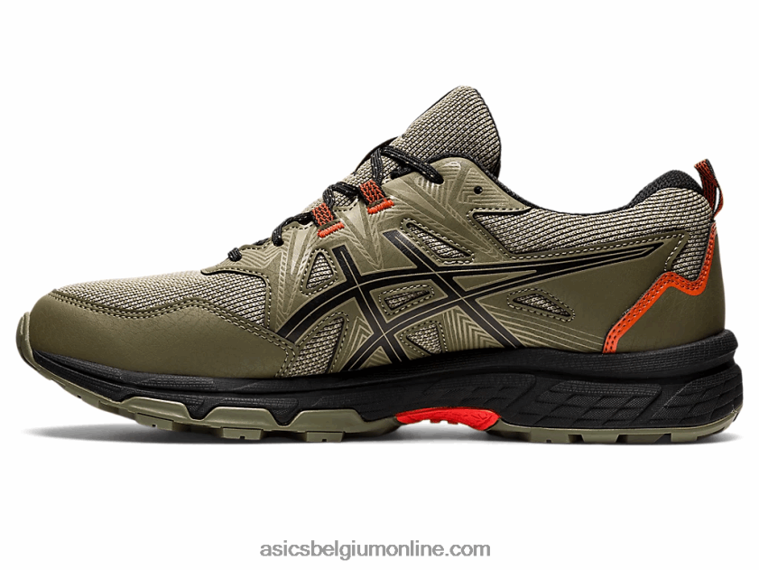 gelventure 8 V6HXR2924 mantel groen/zwart Asics