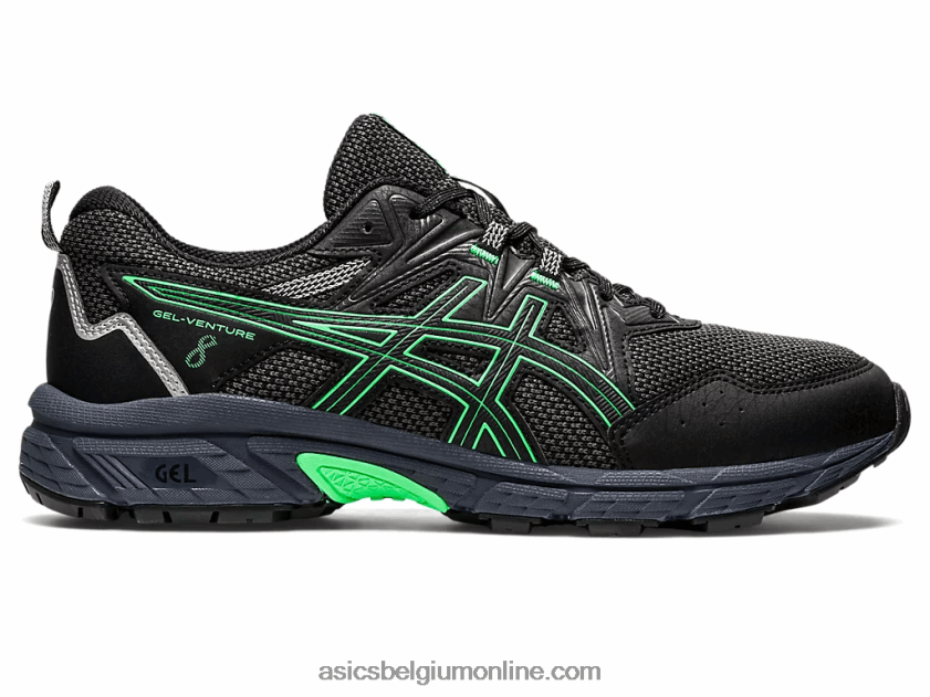gelventure 8 V6HXR2947 zwart/nieuw blad Asics