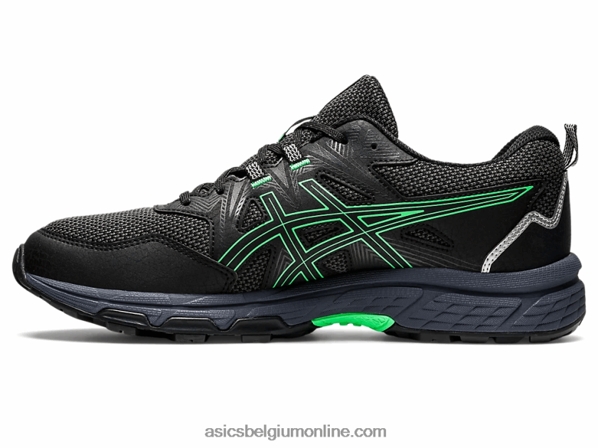 gelventure 8 V6HXR2947 zwart/nieuw blad Asics