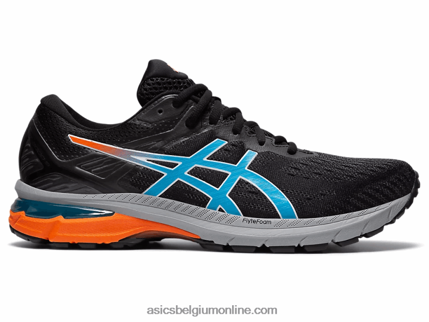 gt-2000 9 spoor V6HXR21958 zwart/digitaal aqua Asics