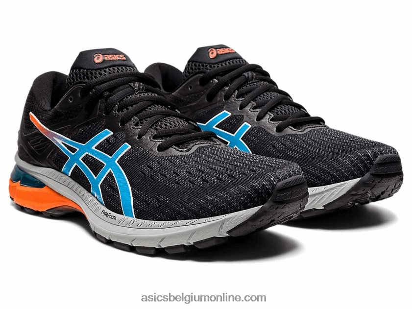 gt-2000 9 spoor V6HXR21958 zwart/digitaal aqua Asics