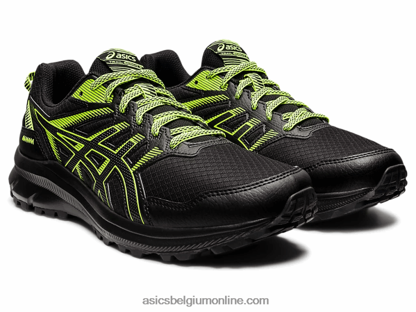 padverkenner 2 V6HXR21535 zwart/gevarengroen Asics