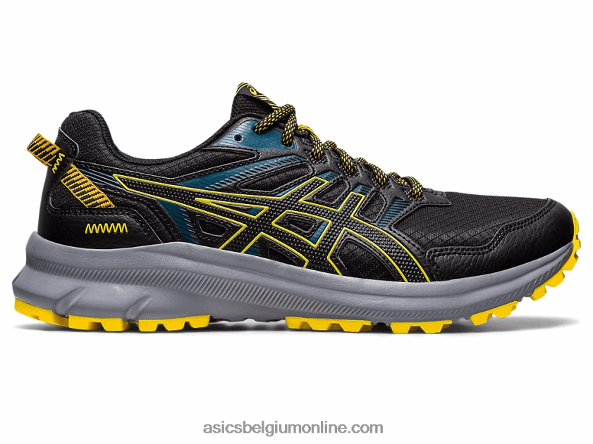 padverkenner 2 V6HXR2408 zwart/goudgeel Asics